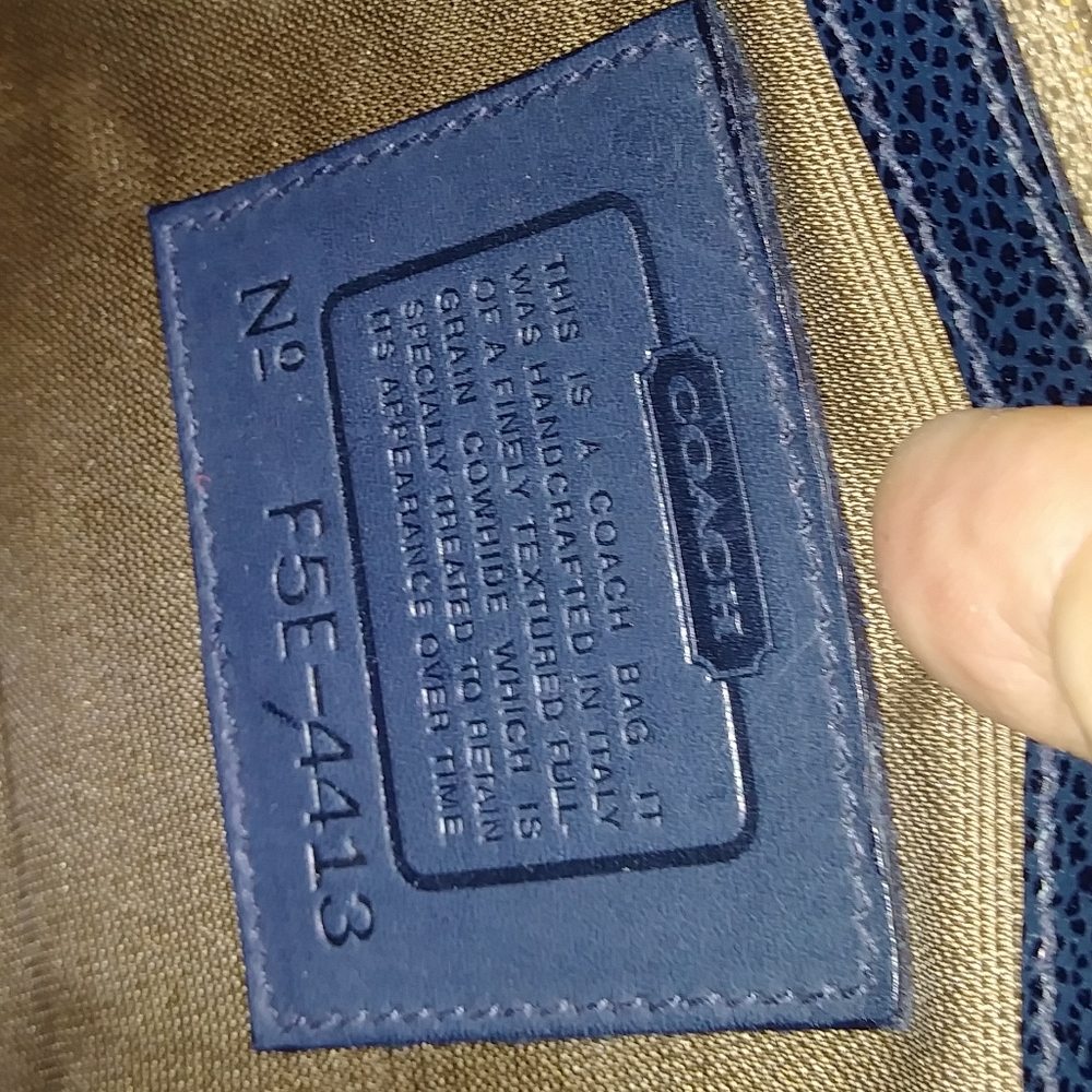 MADISON COLLECTION VINTAGE COACH GRACIE BAG - Picture 10 of 17